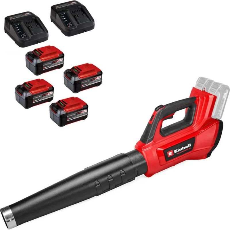 Image of Einhell Professional GP-LB 36/230 Li E BL 36v Cordless Brushless Leaf Blower GP-LB 36/230 Li E BL Batteries: 4 x 5.2ah Li-ion
