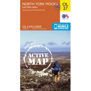 Image of North York Moors - Eastern Area by Ordnance Survey (Sheet map, folded, 2015)