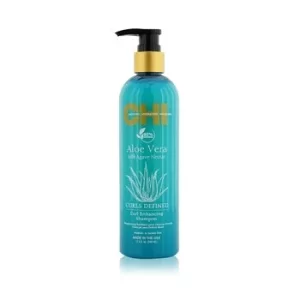 image of CHIAloe Vera with Agave Nectar Curls Defined Curl Enhancing Shampoo 340ml/11.5oz