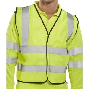 Image of BSeen XXLarge Waistcoat Saturn Yellow