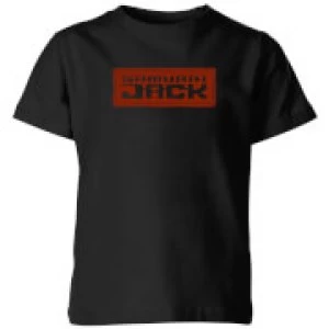 Image of Samurai Jack Classic Logo Kids T-Shirt - Black - 11-12 Years