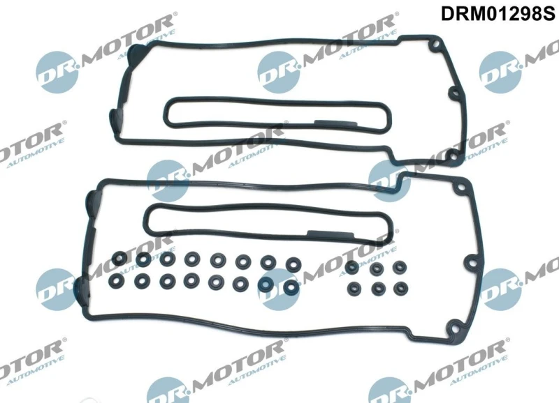 Image of DR.MOTOR AUTOMOTIVE Gasket Set, cylinder head cover DR.MOTOR AUTOMOTIVE DRM01298S