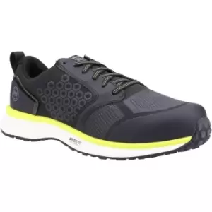 image of Timberland Pro Mens Reaxion Composite Safety Trainers (11 UK) (Black/Yellow) - Black/Yellow