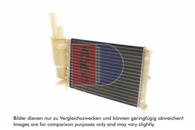 Image of AKS DASIS 080670N Engine radiator Aluminium, Mechanically jointed cooling fins Radiator,engine cooling (470)