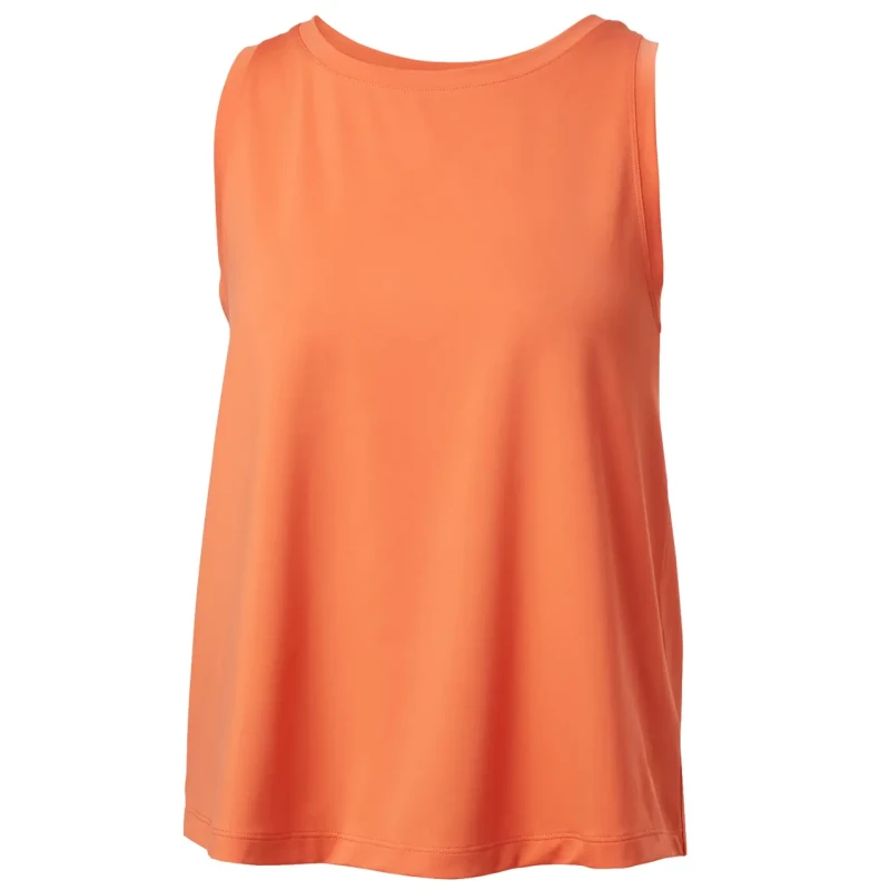 Image of Womens tank top Helly Hansen Tech Split Back 2,0 Orange Female L