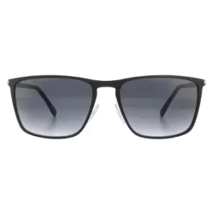 Image of Rectangle Matte Black Grey Gradient
