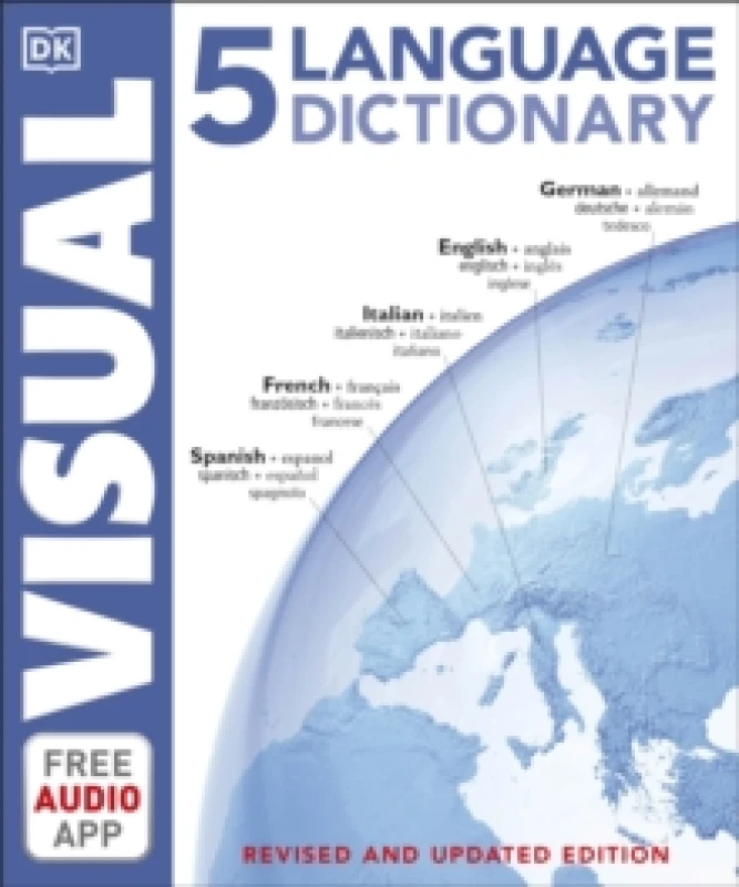 Image of 5 Language Visual Dictionary. Paperback Books