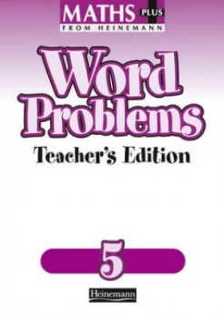 Image of Maths Plus Word Problems 5 Teachers Book by Len Frobisher Paperback