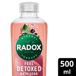 image of Radox Mineral Therapy Bath Soak Feel Detoxed 500ml