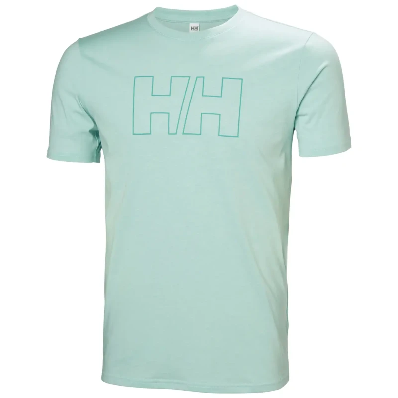 Image of T-Shirt Helly Hansen Tech Logo Bleu Male 2XL