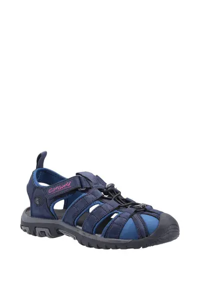 Cotswold Womens Colesbourne Lightweight Walking Shandals UK Size 7 (EU 40) Navy/Fuschia COT727-NVYFU-7