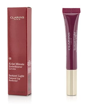 image of ClarinsEclat Minute Instant Light Natural Lip Perfector - # 08 Plum Shimmer 12ml/0.35oz