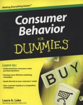 Image of Consumer Behavior for Dummies by Laura Lake Paperback