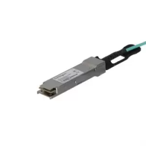 image of StarTech.com MSA Uncoded 15m/49.2ft 40G QSFP+ to QSFP+ AOC Cable - 40 GbE QSFP+ Active Optical Fiber - 40 Gbps QSFP Plus/Transceiver Module Cable