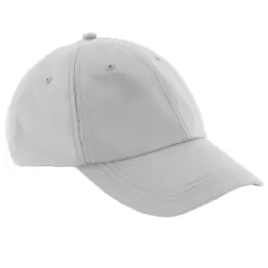 image of Beechfield Unisex Outdoor Waterproof 6 Panel Baseball Cap (One Size) (Light Grey)