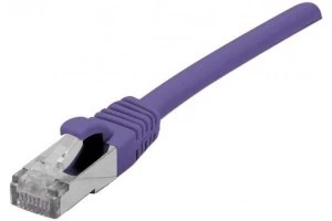 EXC RJ45 Cat.6A Snagless Purple 15 Metre Cable