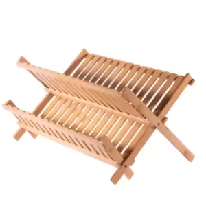 image of Bamboo Dish Drying Rack M&amp;W