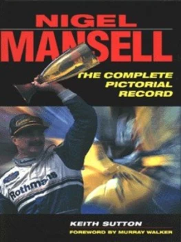Image of Nigel Mansell by Keith Sutton Hardback