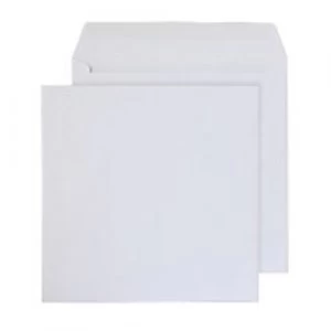 Image of Purely Square Envelopes Gummed 195 x 195mm Plain 100 gsm White Pack of 500