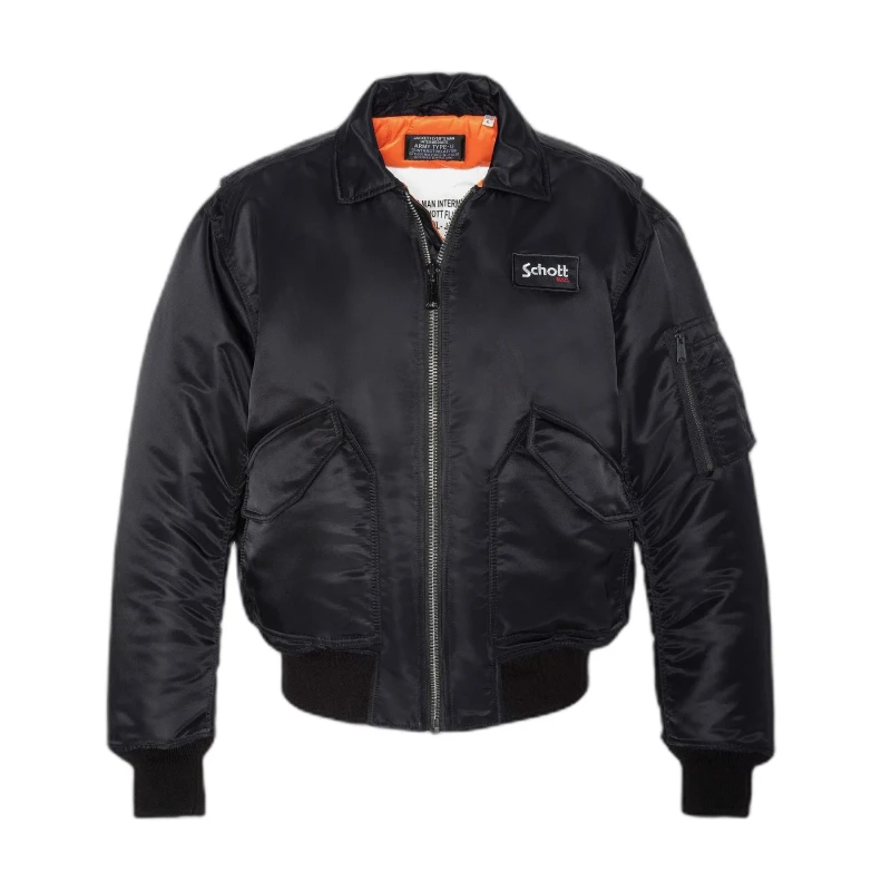 Image of Schott Oversized bomber Schott CWU Original Noir Unisex XL