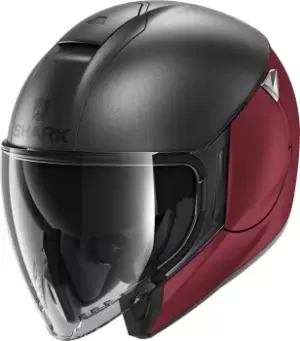 Image of Shark CityCruiser Dual Jethelm, grey-silver Size M grey-silver, Size M