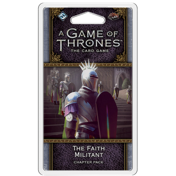 Image of The Faith Militant Chapter Pack A Game of Thrones the Card Game LCG