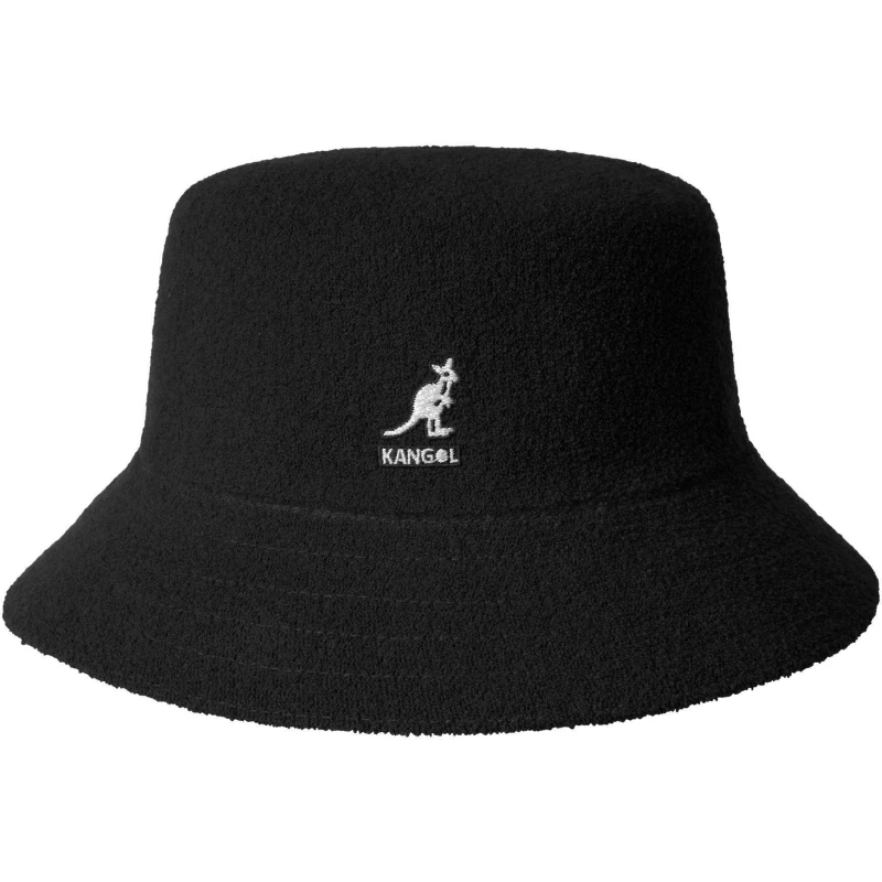 Image of Kangol Terry Towelling Bermuda Bucket Hat Black unisex L