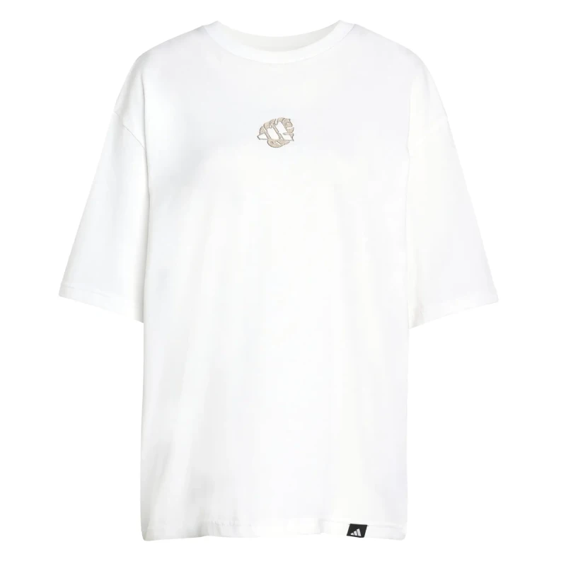 Image of Adidas Animal Oversize T-Shirt Women White XL