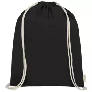 image of Bullet Orissa Drawstring Bag (One Size) (Solid Black)