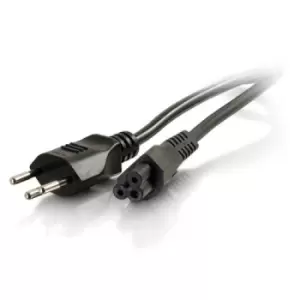 Image of C2G 2m SEV 1011 - C5 IEC Black C5 coupler