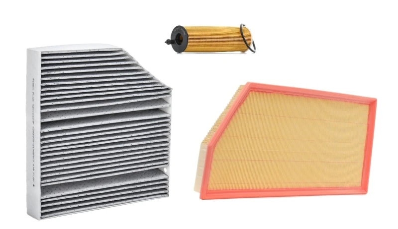 Image of RIDEX PLUS 4055F20577P Filter Set with gasket/seal Filter Set (4055)