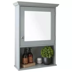 Image of GFW Colonial Mirrored Cabinet - Grey