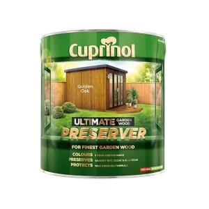 Image of Cuprinol Ultimate Garden Wood Preserver Spruce Green 4 litre