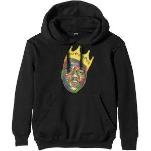 Image of Biggie Smalls - Crown Unisex XX-Large Hoodie - Black
