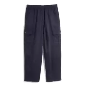 image of Farah Green Porter Trousers - Blue