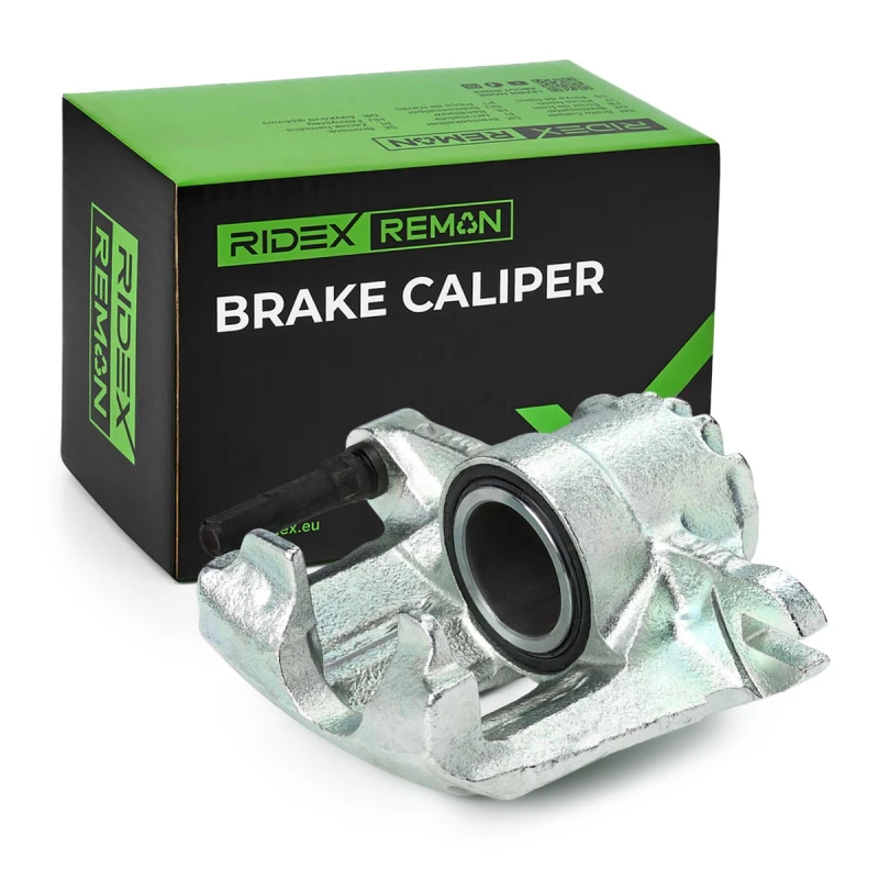 Image of RIDEX REMAN 78B2932R Brake caliper Front Axle Left Grey Cast Iron Brake Caliper (78)