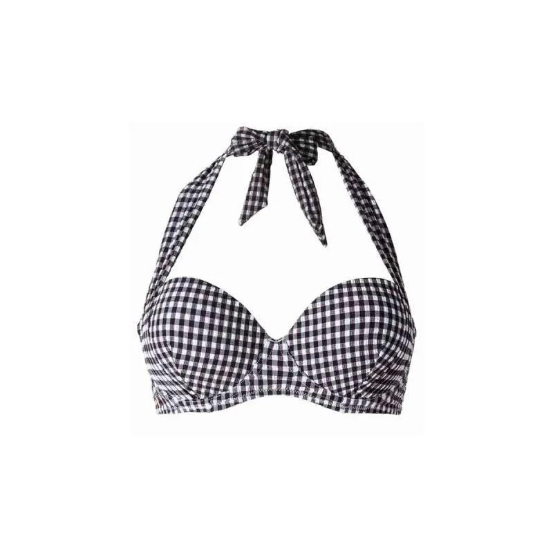 Image of Brigitte Bardot Womens bandeau swimsuit top Brigitte Bardot Madrague Noir Female 95C