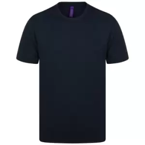 image of Henbury Mens HiCool Performance T-Shirt (4XL) (Navy)