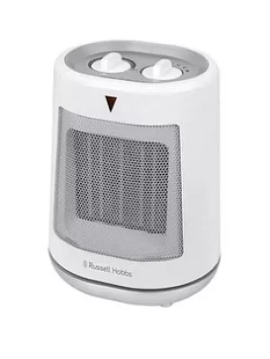 Russell Hobbs White 1.5 Kw Ceramic Fan Heater