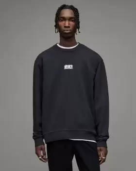 Image of AllSaints Refract Crew Sweatshirt