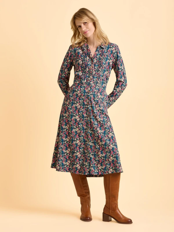 Image of Brakeburn Womens Charlotte Dress Size: 8 Multicolor Female 8