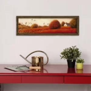 Image of MZM734 Multicolor Decorative Framed MDF Painting
