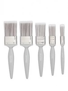 image of Harris 5 Pack Essentials Wall & Ceiling Paintbrushes