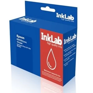 image of InkLab 2432 Epson Compatible Cyan Replacement Ink