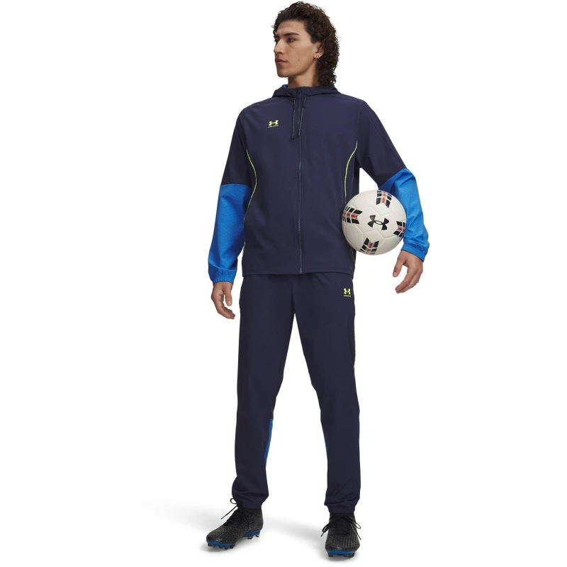 Image of Under Armour Mens Challenge Pro Tracksuit Washed Navy male S