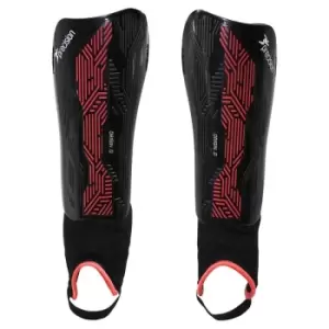 image of Precision Origin.0 Strap Shin Guards Black Medium