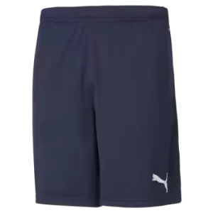 Image of Puma teamRISE Training Short Peacoat/White Small