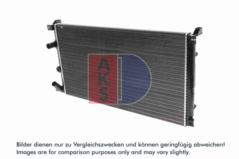 Image of AKS DASIS 181750N Engine radiator Mechanically jointed cooling fins Radiator,engine cooling (470)