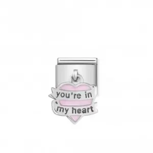 Image of Nomination Composable Classic Charms Enamel You Re MyLink 331805/06