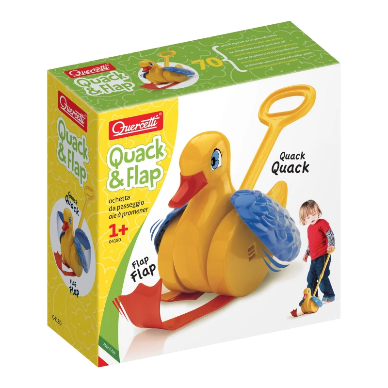 Image of Quercetti Quack & Flap, Multi 4180